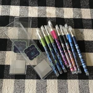 New Vera Bradley Multi Gel Pens 8 count
